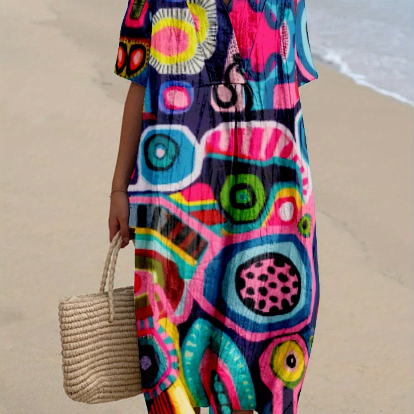 Nerea｜Vestido estampado