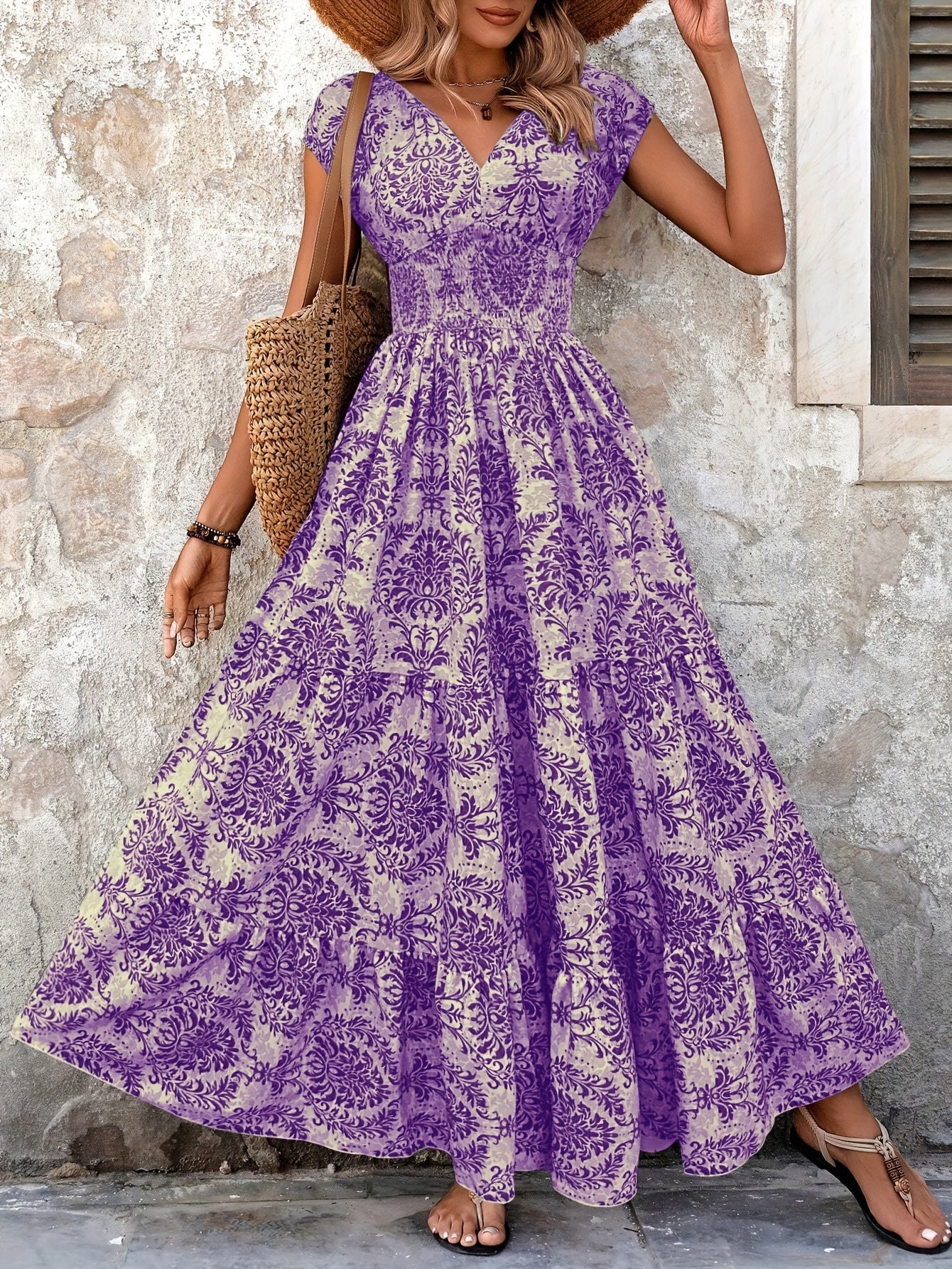 Irene | Vestido con estampado floral