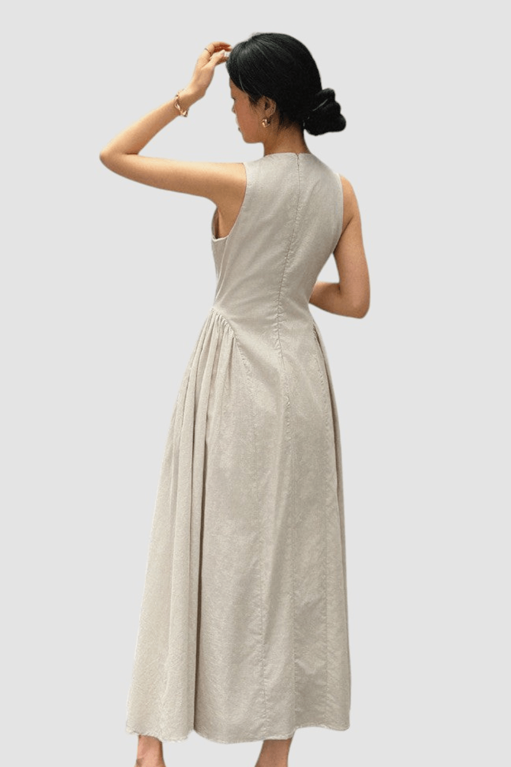 GIULIA | Vestido midi de lino