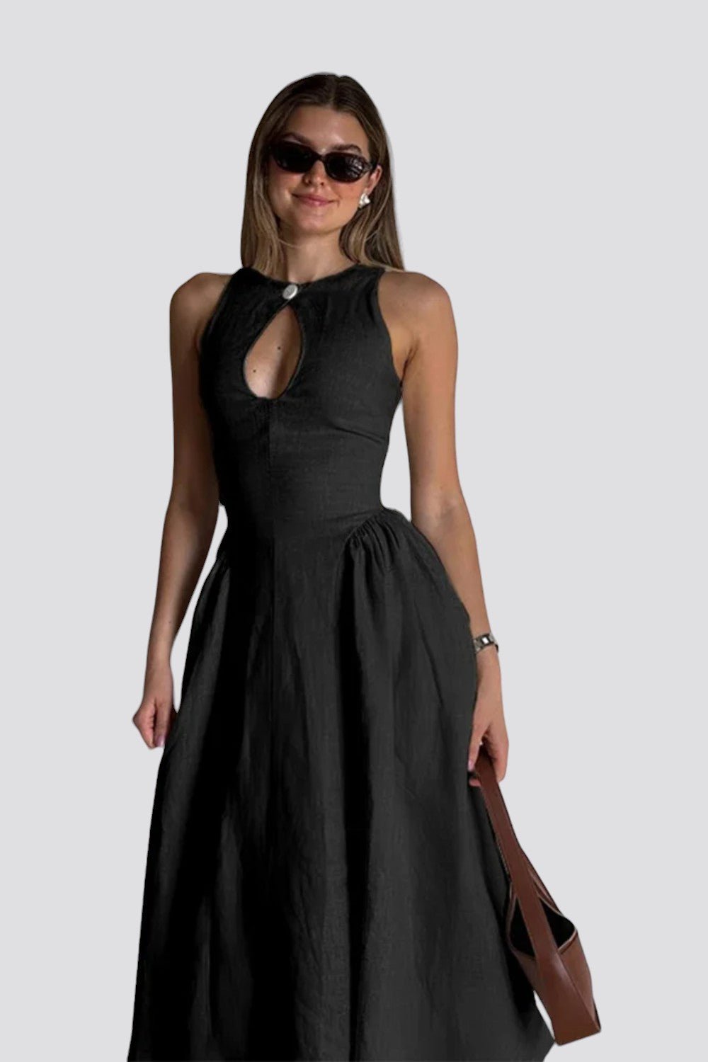 GIULIA | Vestido midi de lino