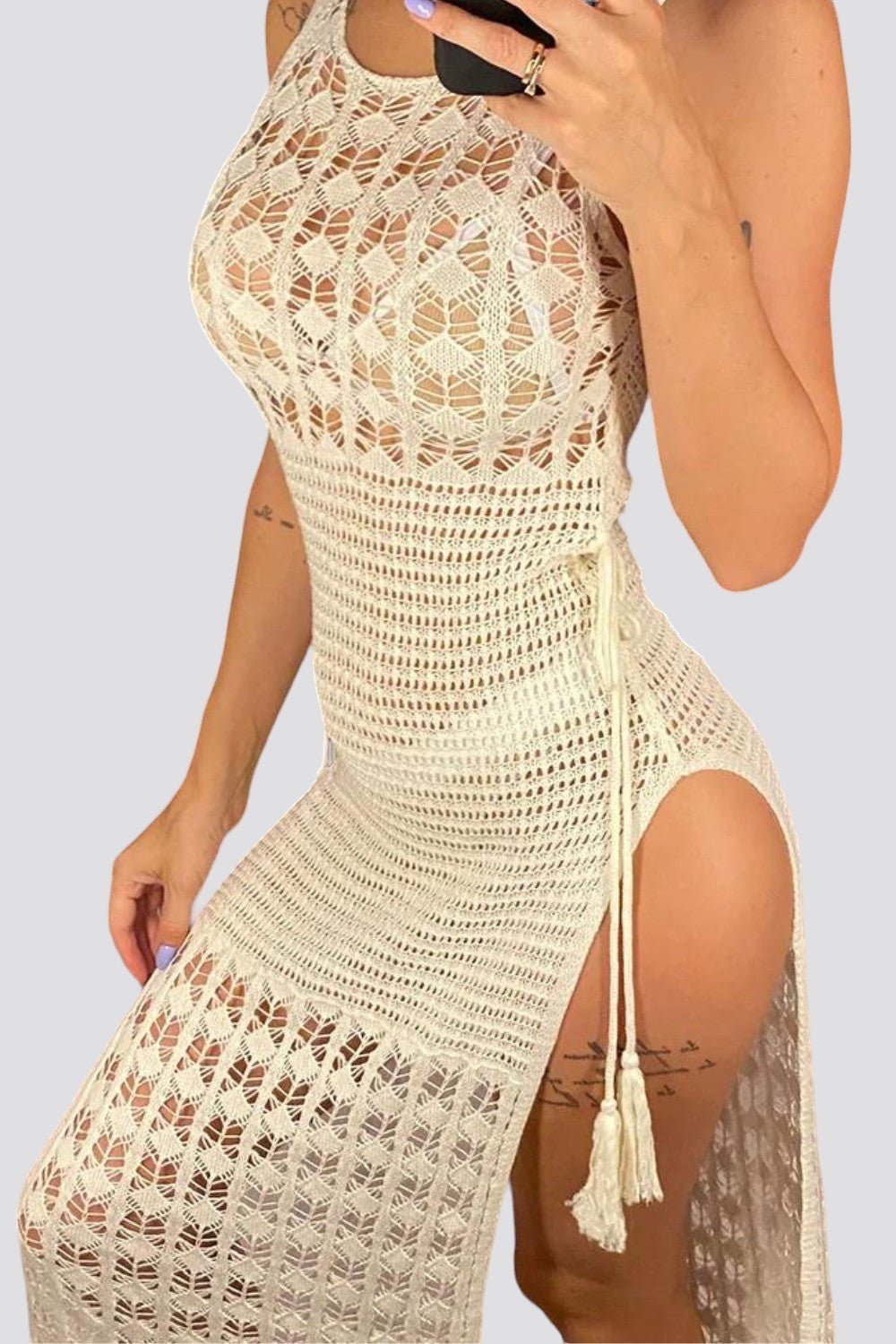 IBIZA | Túnica de glamour tropical