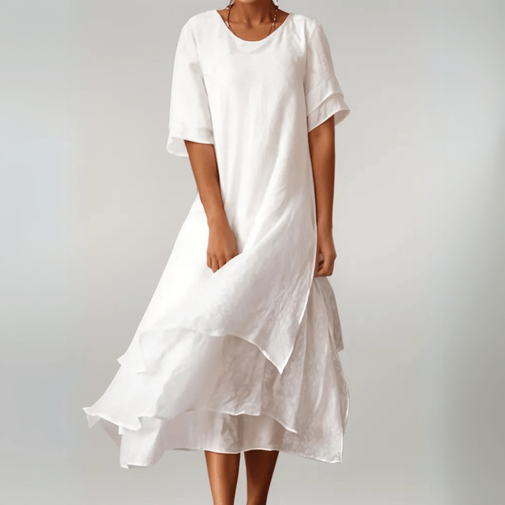Margarida – Vestido Largo con Estilo Natural y Fresco