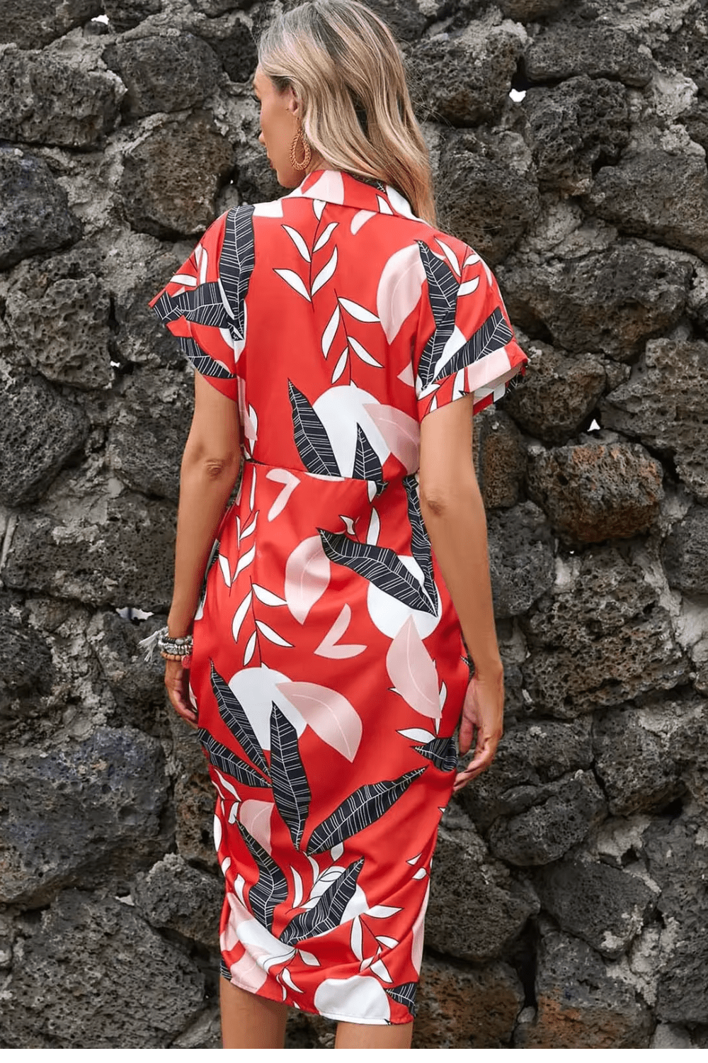 NORIELLE | Encantador vestido maxi con lazo divertido