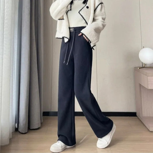 Alice - Elegantes pantalones de pana con lujoso forro polar