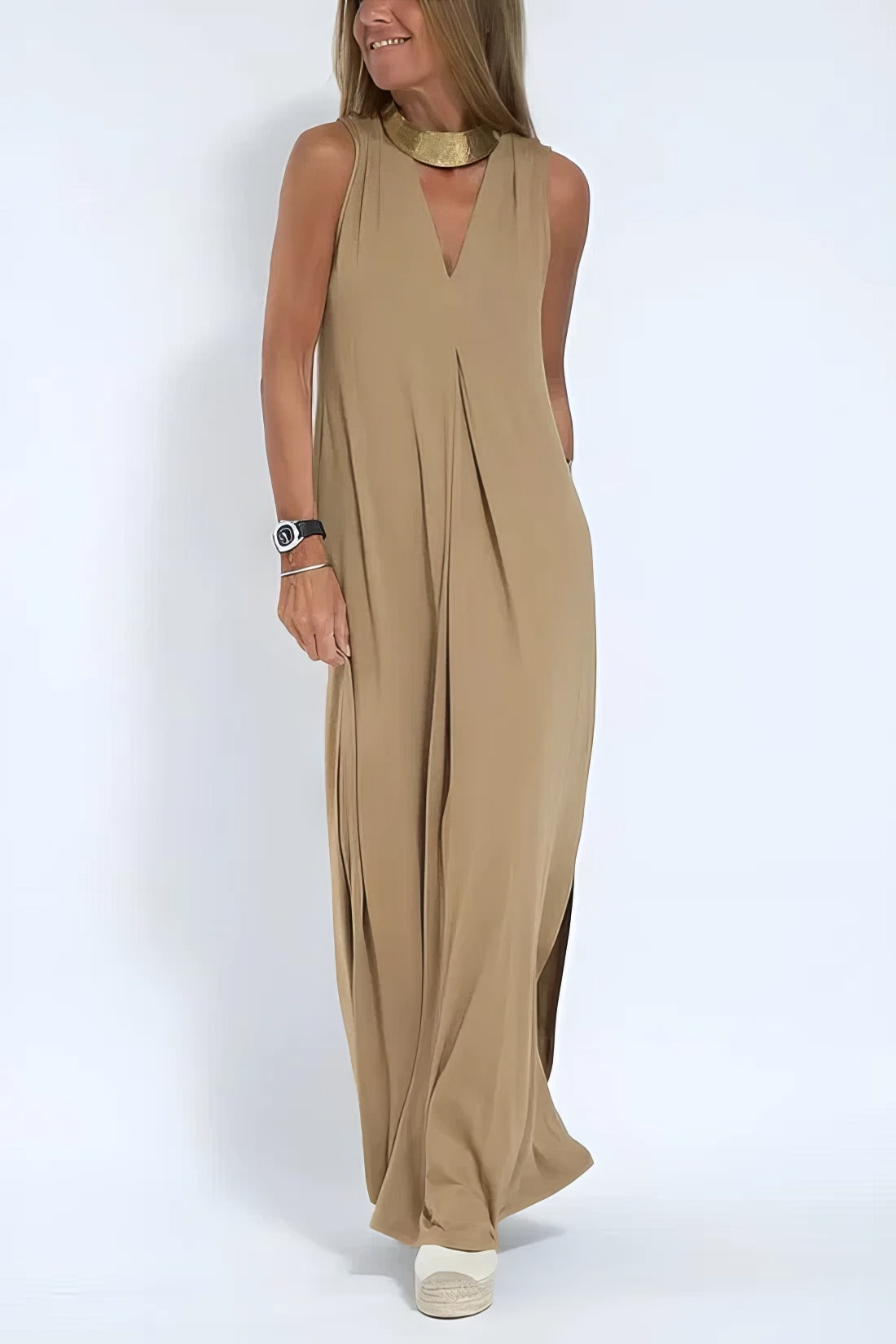 Bella - Vestido largo elegante + cárdigan a juego de regalo